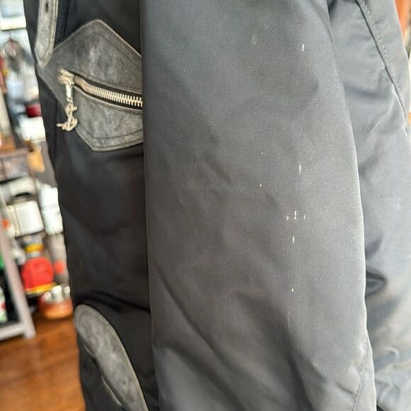 Joslyn Clarke moto jacket with Leather Accents - M - Picture 8 of 8